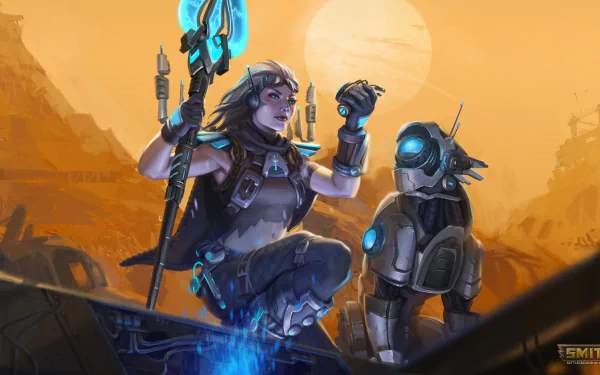 Skadi (Smite) video game Smite HD Desktop Wallpaper | Background Image