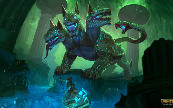 Cerberus (Smite) video game Smite HD Desktop Wallpaper | Background Image