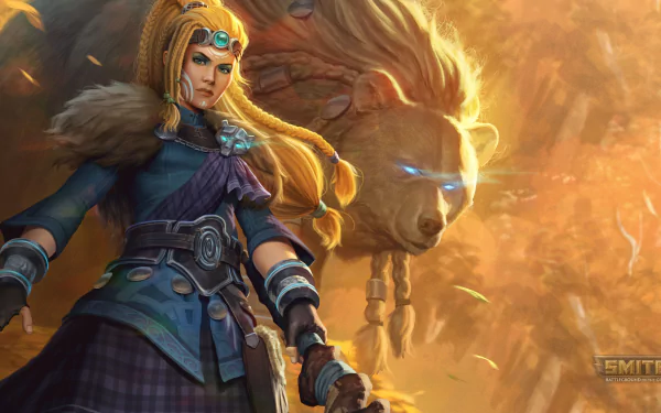 Artio (Smite) video game Smite HD Desktop Wallpaper | Background Image