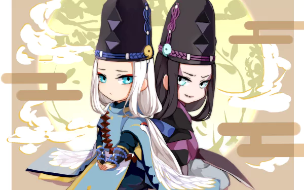 Kuro Mujo Abe no Seimei (Onmyoji) Anime Onmyoji HD Desktop Wallpaper | Background Image