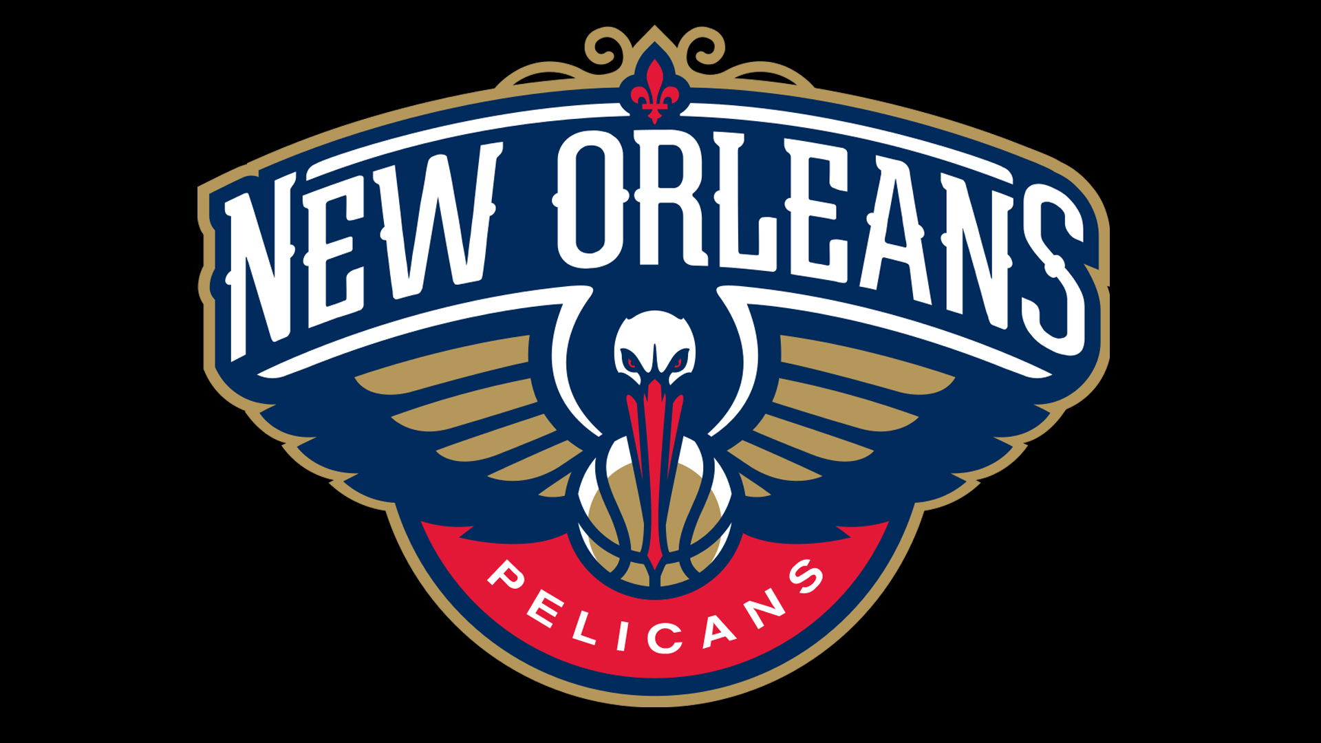 Download Logo Basketball NBA New Orleans Pelicans Sports HD Wallpaper