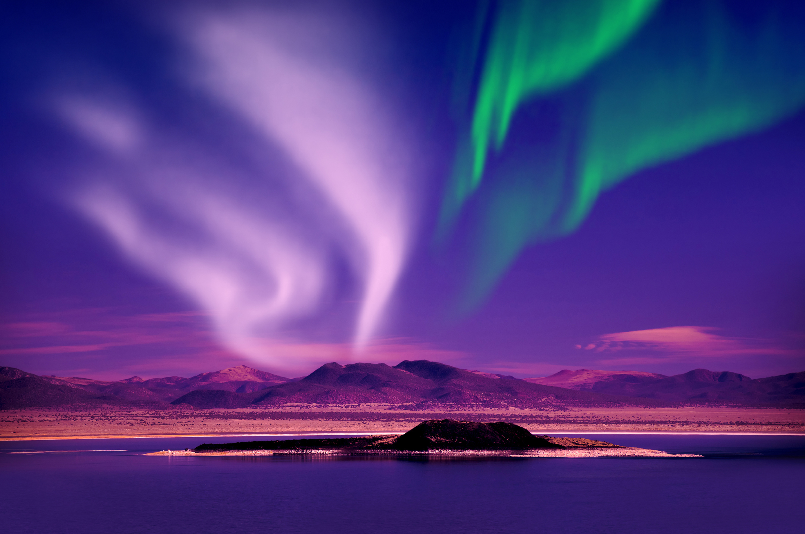 Download Night Sky Norway Nature Aurora Borealis Hd Wallpaper