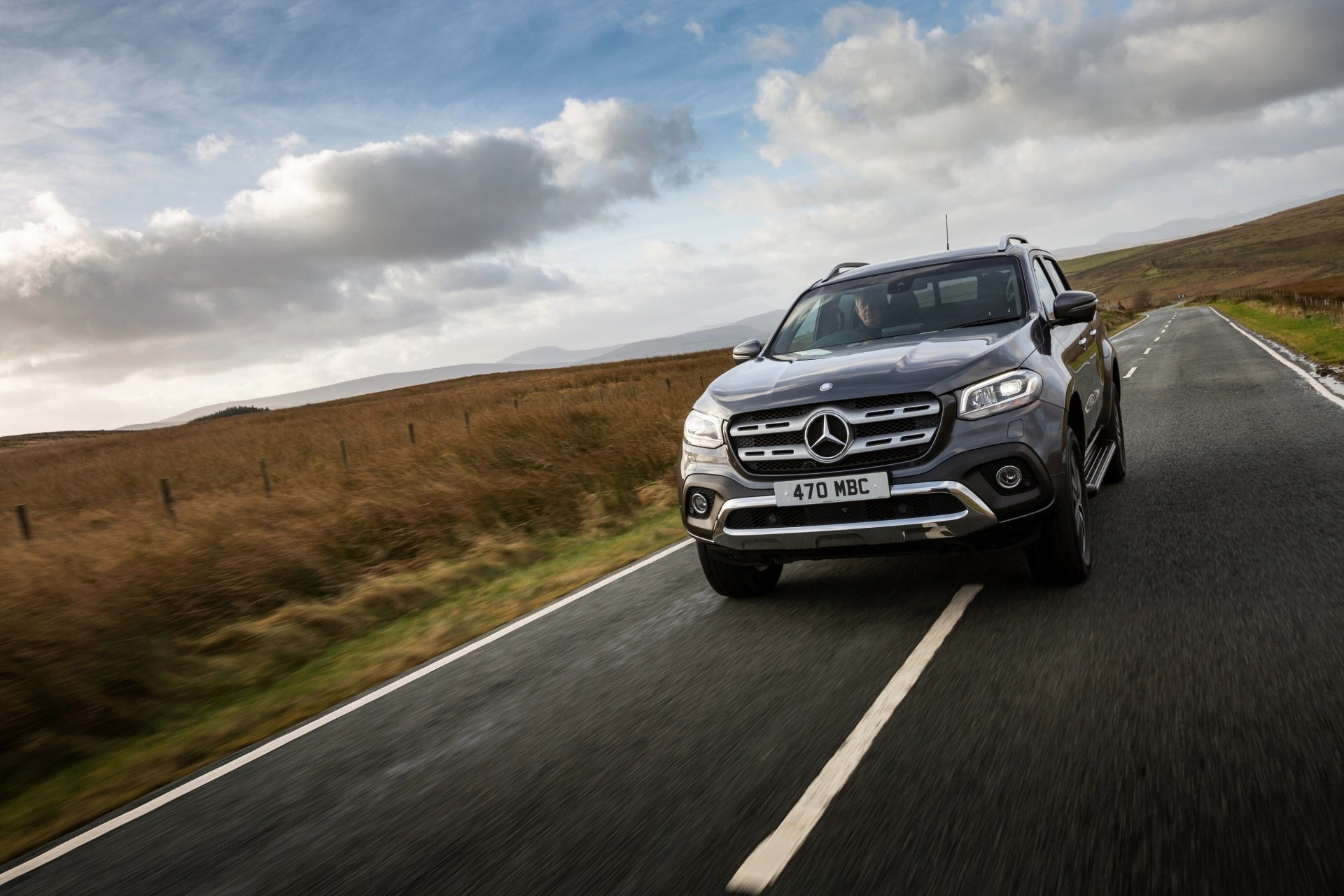 Download Silver Car Car Mercedes-Benz Vehicle Mercedes-Benz X-Class 4k Ultra HD Wallpaper