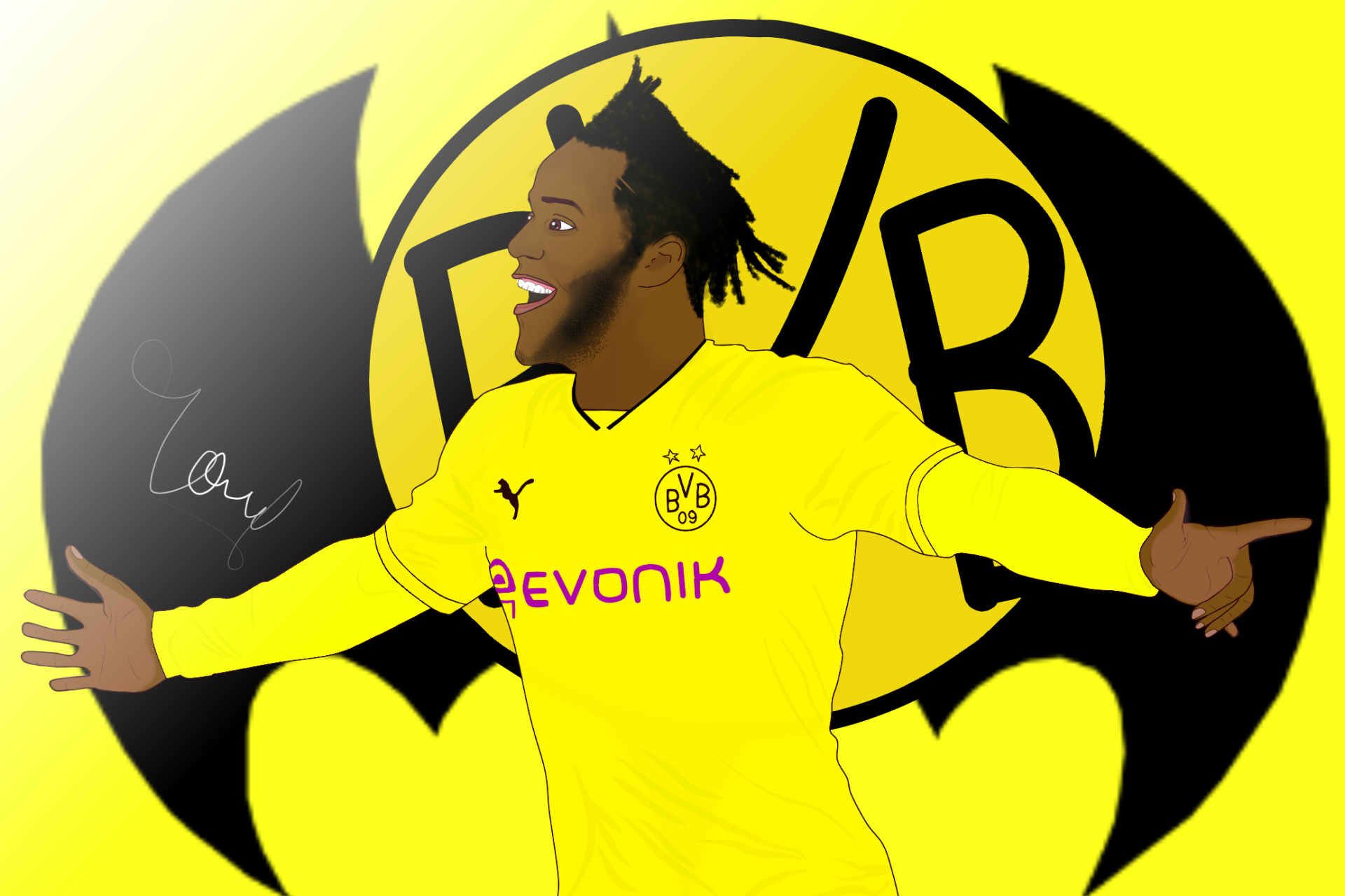 Michy Batshuayi by Moncef23dz