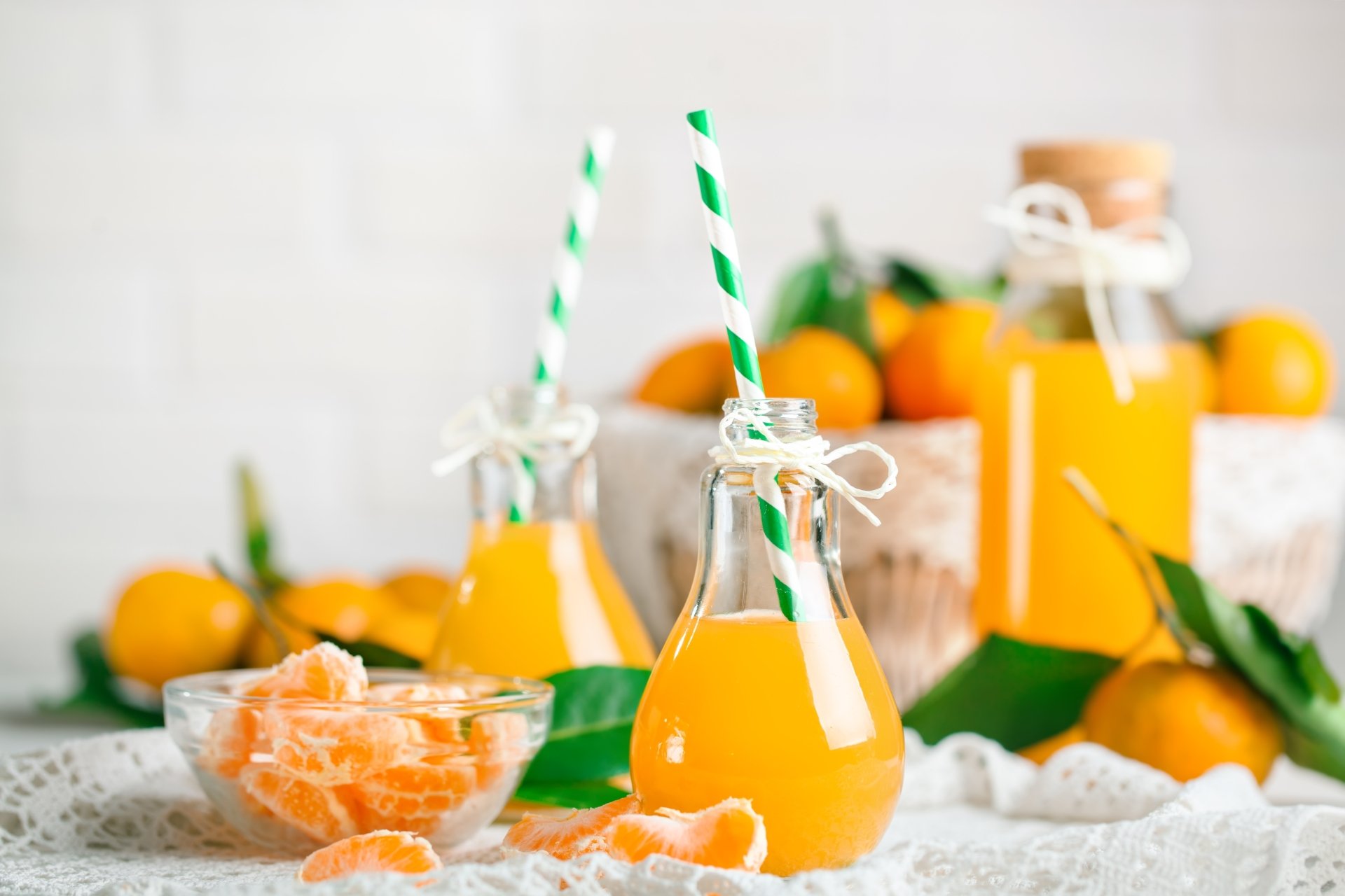 Download Still Life Drink Fruit Tangerine Food Juice 4k Ultra HD Wallpaper