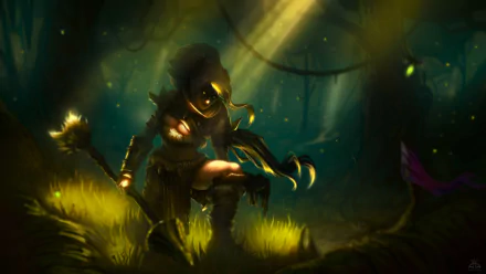 Nidalee (League Of Legends) video game League Of Legends HD Desktop Wallpaper | Background Image