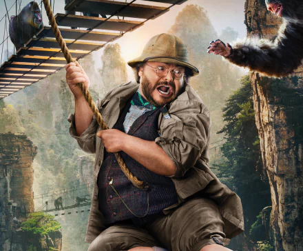 Jack Black movie Jumanji: The Next Level HD Desktop Wallpaper | Background Image