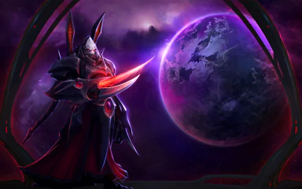 Alarak (Starcraft) video game Heroes of the Storm HD Desktop Wallpaper | Background Image