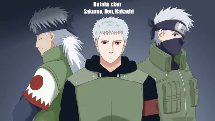 Ken Hatake Kakashi Hatake Sakumo Hatake Anime Boruto HD Desktop Wallpaper | Background Image