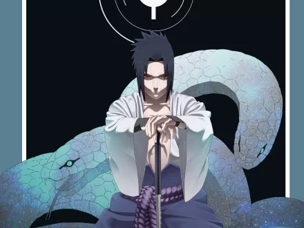 snake Sasuke Uchiha Anime Naruto HD Desktop Wallpaper | Background Image