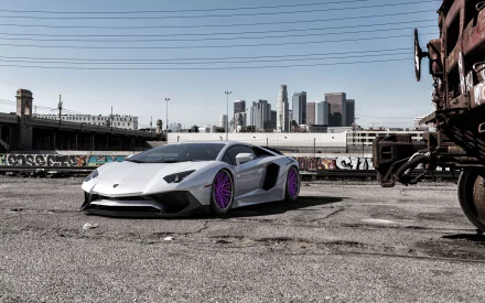 supercar Lamborghini car vehicle Lamborghini Aventador SV HD Desktop Wallpaper | Background Image