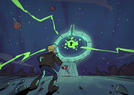 Gary Goodspeed TV Show Final Space HD Desktop Wallpaper | Background Image