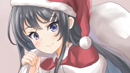 Mai Sakurajima Anime Rascal Does Not Dream of Bunny Girl Senpai HD Desktop Wallpaper | Background Image