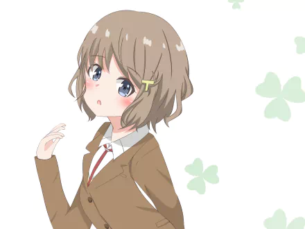 Tomoe Koga Anime Rascal Does Not Dream of Bunny Girl Senpai HD Desktop Wallpaper | Background Image