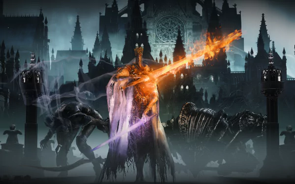 video game Dark Souls III Pontiff Sulyvahn HD Desktop Wallpaper | Background Image