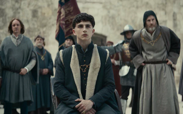Timothée Chalamet movie The King HD Desktop Wallpaper | Background Image