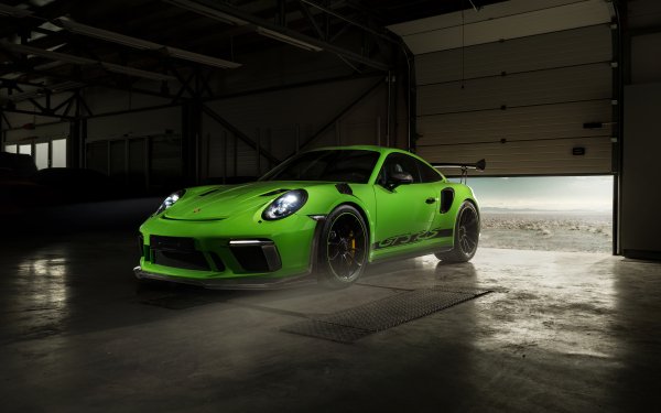Vehicles Porsche 911 GT3 RS Porsche Porsche 911 Green Car HD Wallpaper | Background Image