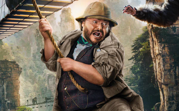 Jack Black movie Jumanji: The Next Level HD Desktop Wallpaper | Background Image