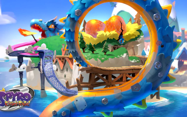 video game Spyro Reignited Trilogy HD Desktop Wallpaper | Background Image