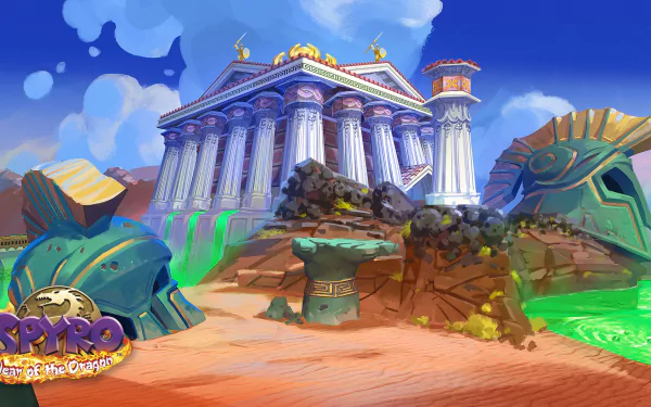 video game Spyro Reignited Trilogy HD Desktop Wallpaper | Background Image