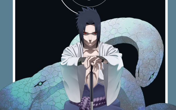Anime Naruto Sasuke Uchiha Snake HD Wallpaper | Background Image