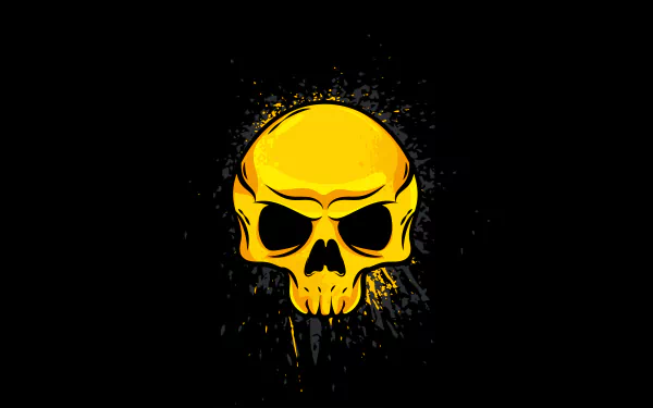 dark skull HD Desktop Wallpaper | Background Image