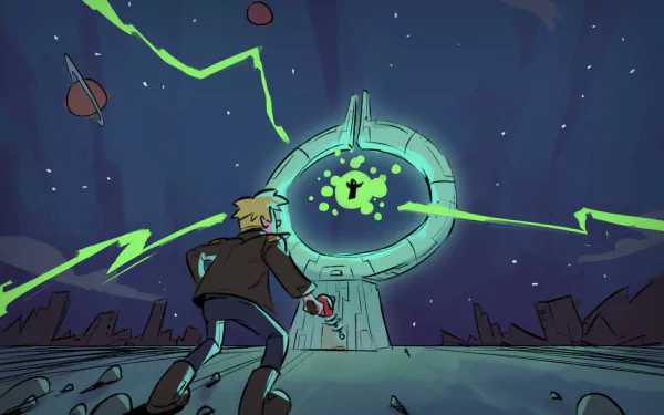 Gary Goodspeed TV Show Final Space HD Desktop Wallpaper | Background Image