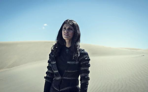 Anya Chalotra Yennefer of Vengerberg TV Show The Witcher HD Desktop Wallpaper | Background Image