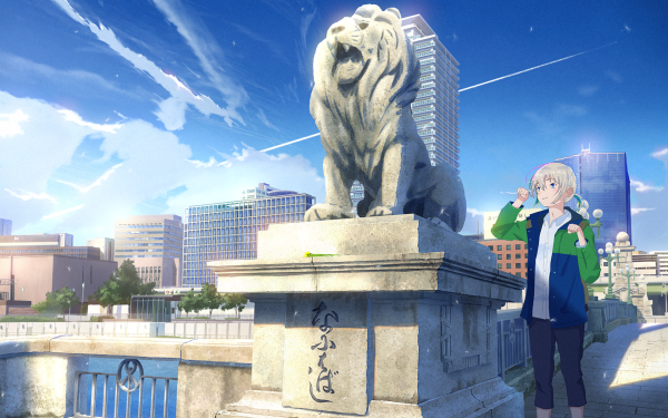 Anime Original Statue HD Wallpaper | Background Image