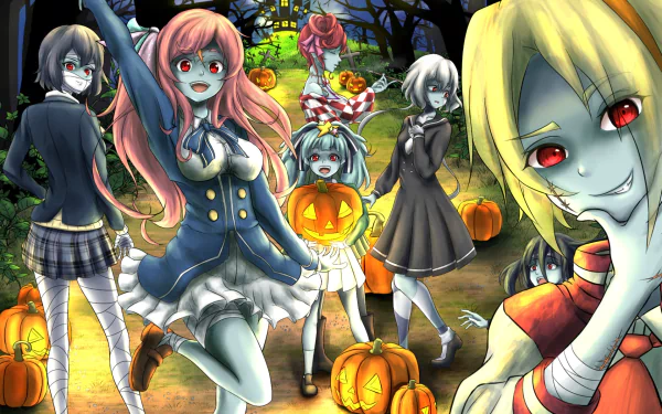 Anime Zombie Land Saga HD Desktop Wallpaper | Background Image