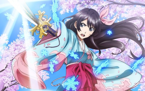 Anime New Sakura Wars the Animation Sakura Amamiya HD Wallpaper | Background Image