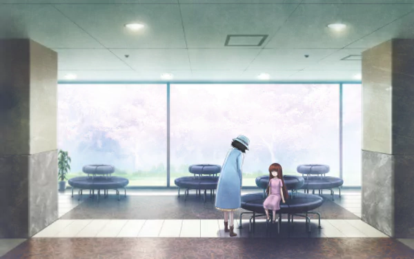 Kagari Shiina Mayuri Shiina Anime Steins;Gate 0 HD Desktop Wallpaper | Background Image