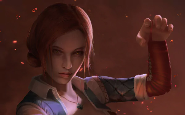 Triss Merigold video game The Witcher 3: Wild Hunt HD Desktop Wallpaper | Background Image