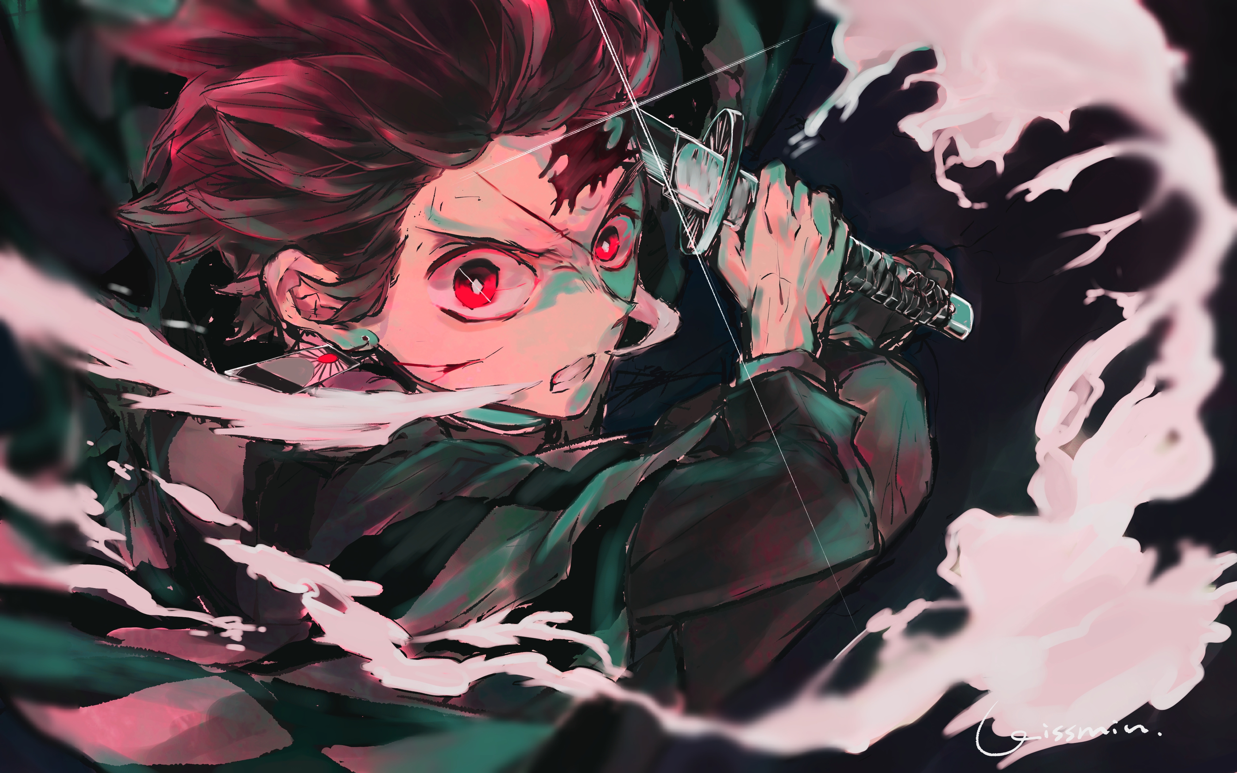 Anime Demon Slayer: Kimetsu no Yaiba 4k Ultra HD Wallpaper by Masabodo