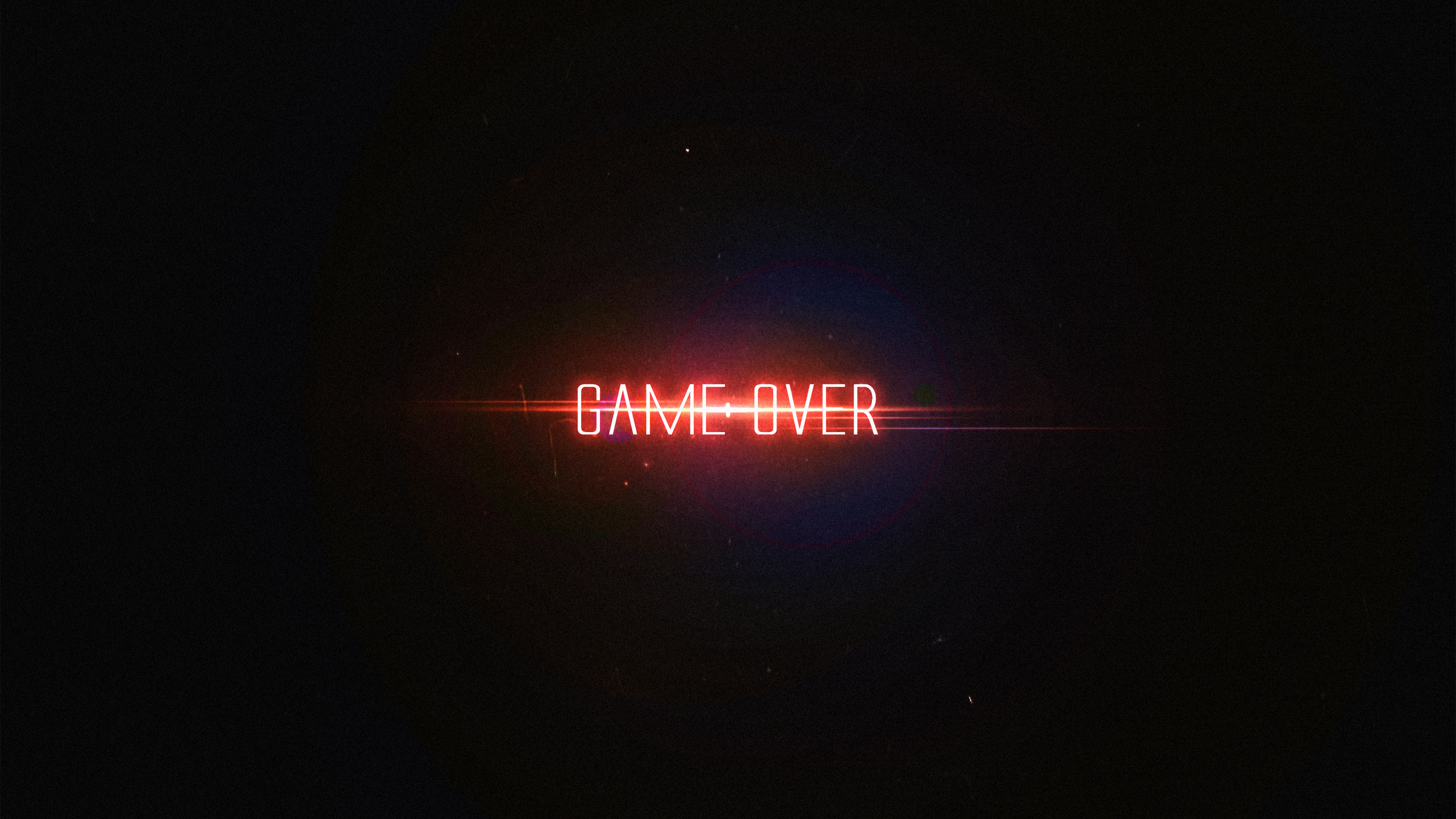 Video Game Game Over 4k Ultra HD Wallpaper by Martin Kaye