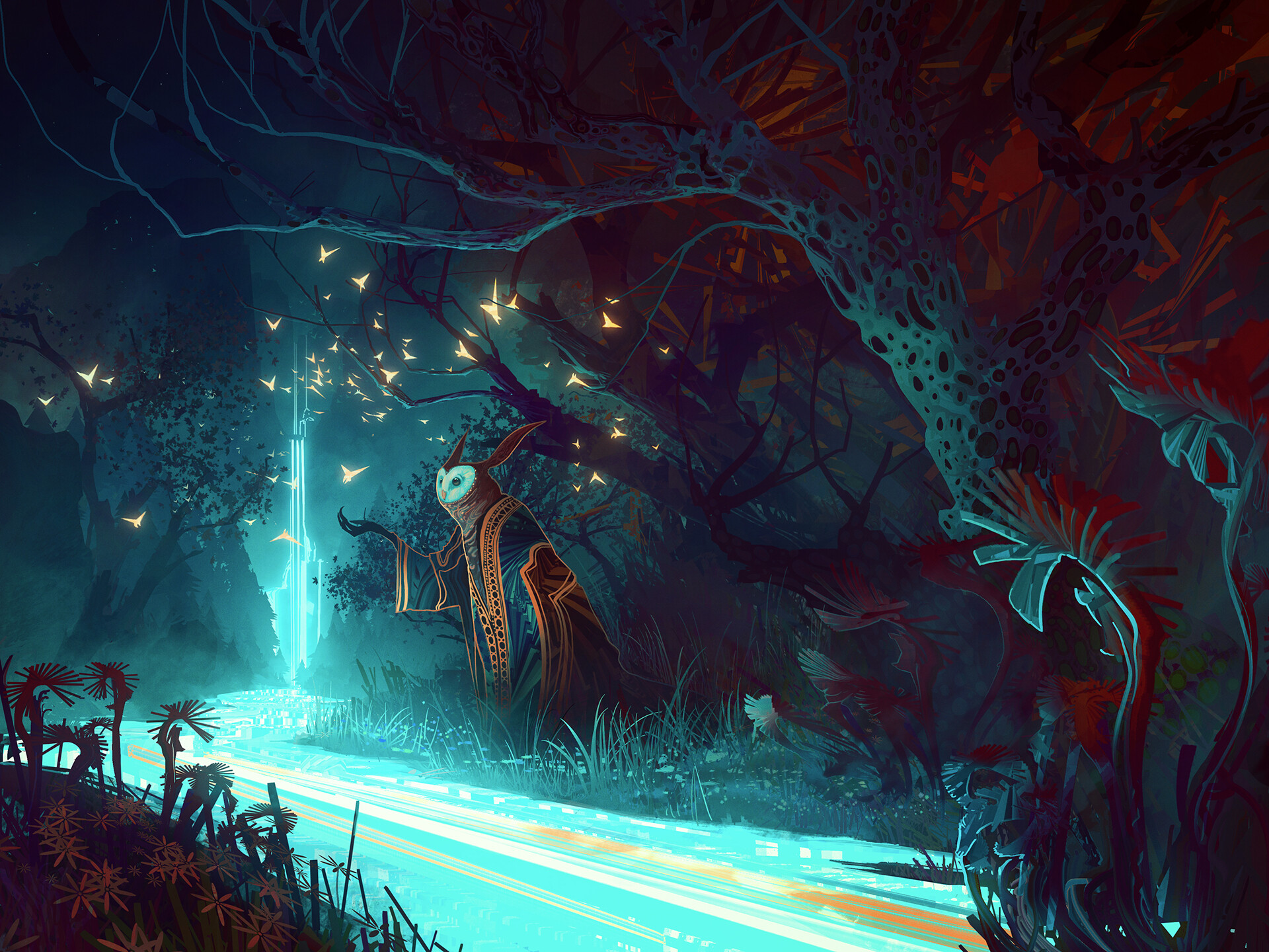 mystical-creature-hd-wallpaper-by-bastien-grivet