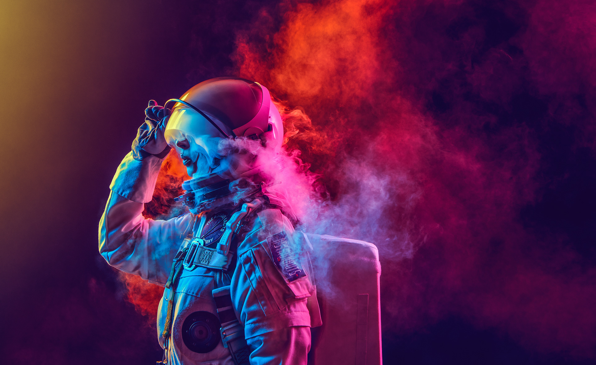 Sci Fi Astronaut HD Wallpaper by Tim Tadder