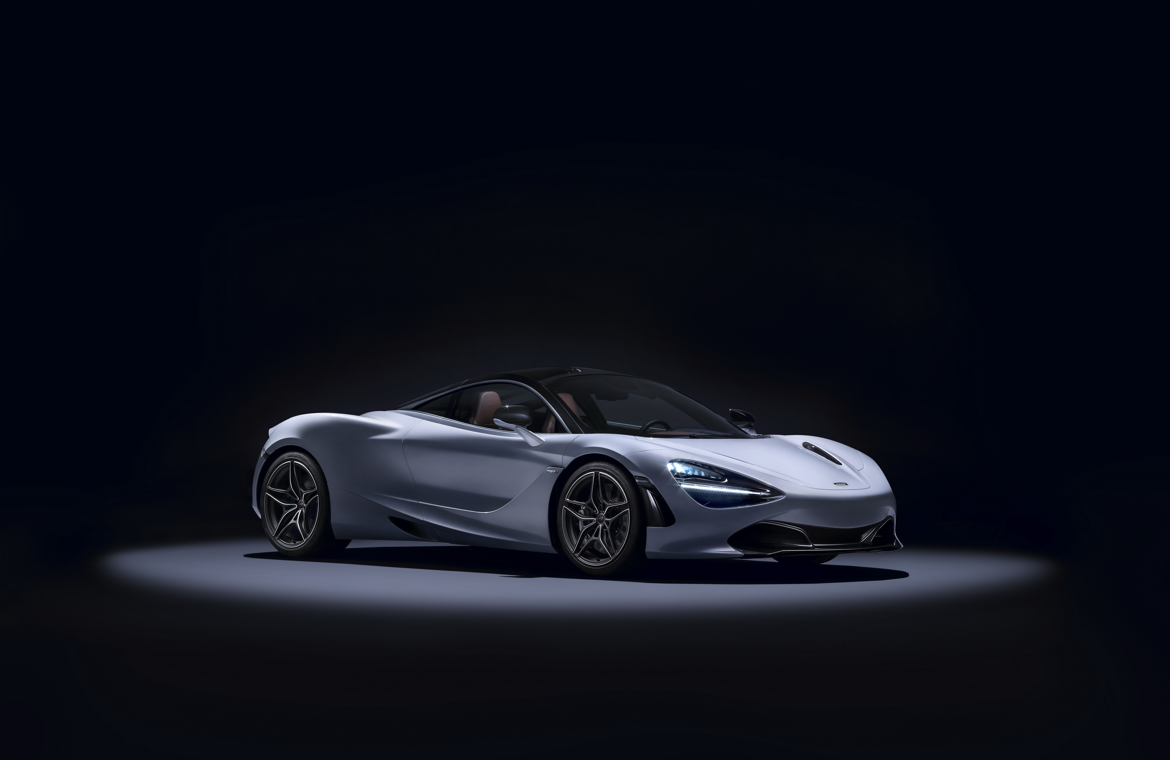 Download Silver Car Car Supercar Mclaren Vehicle Mclaren 720s 4k Ultra Hd Wallpaper