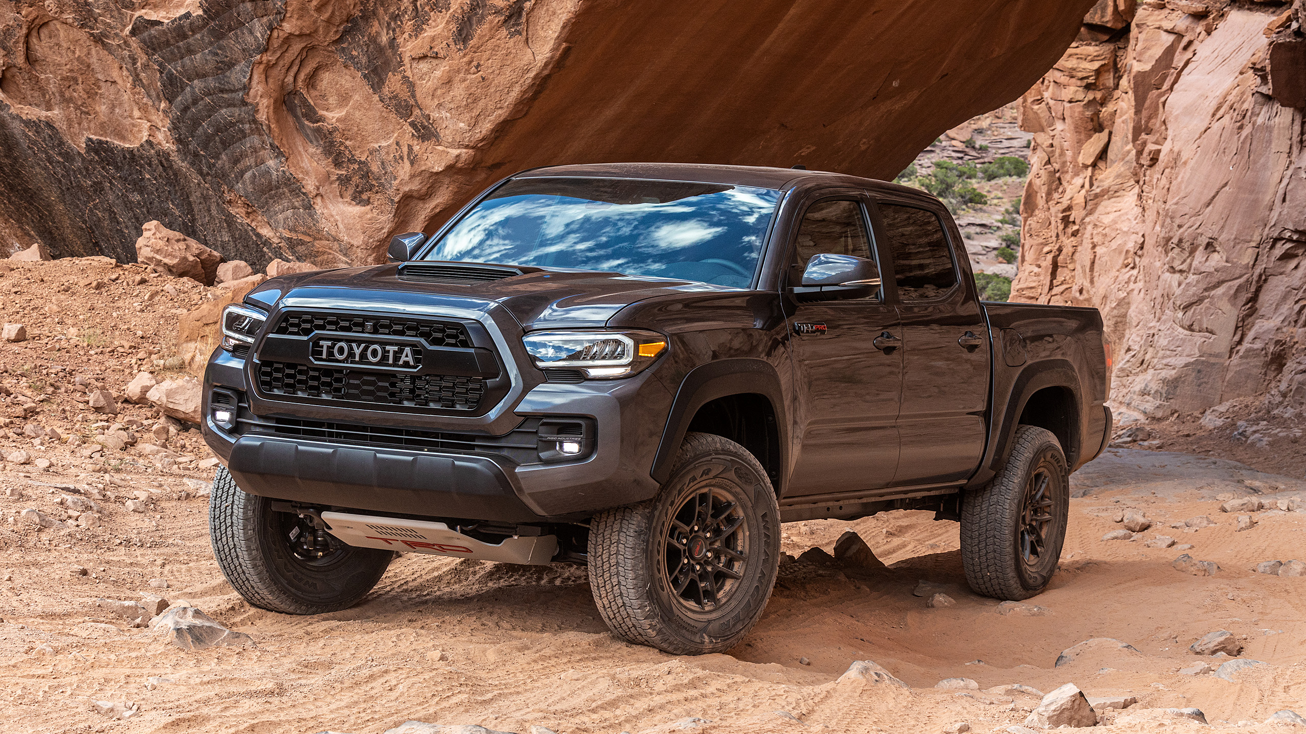 Toyota Tacoma TRD Off Road Color Cement Front Three HD wallpaper  Pxfuel