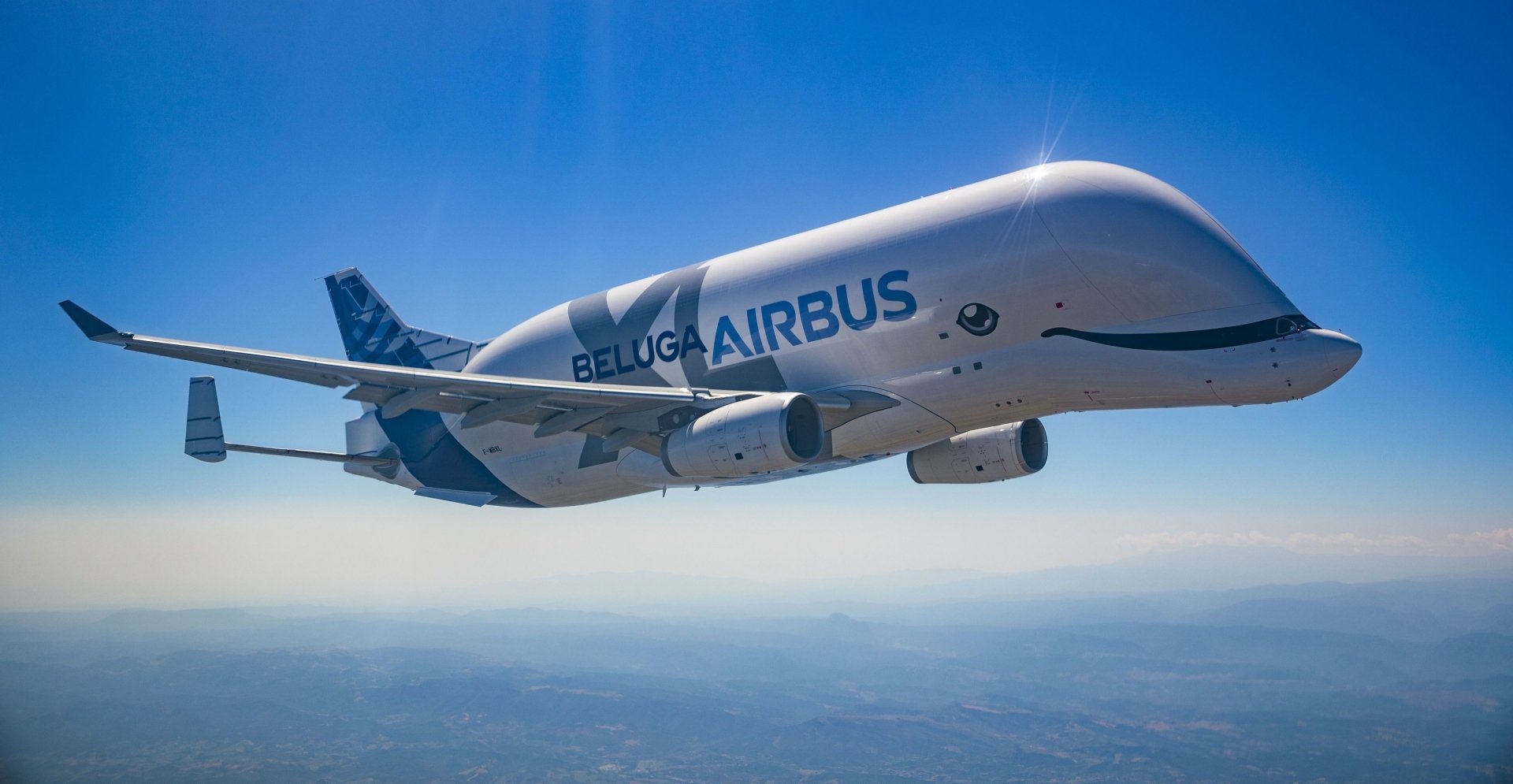 Download Aircraft Airbus Transport Aircraft Vehicle Airbus Beluga HD Wallpaper
