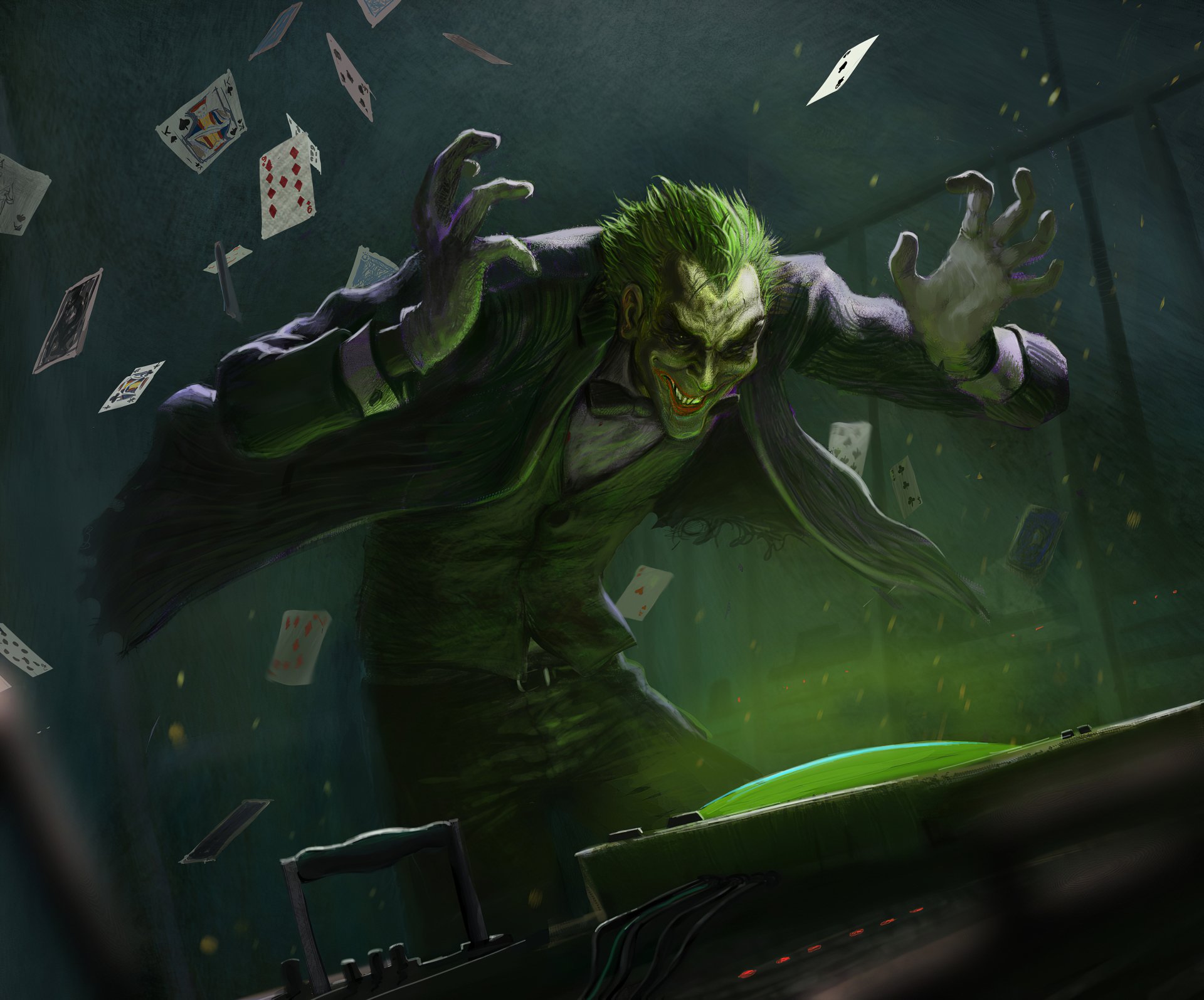 Download Comic Joker 4k Ultra HD Wallpaper by sinnerman