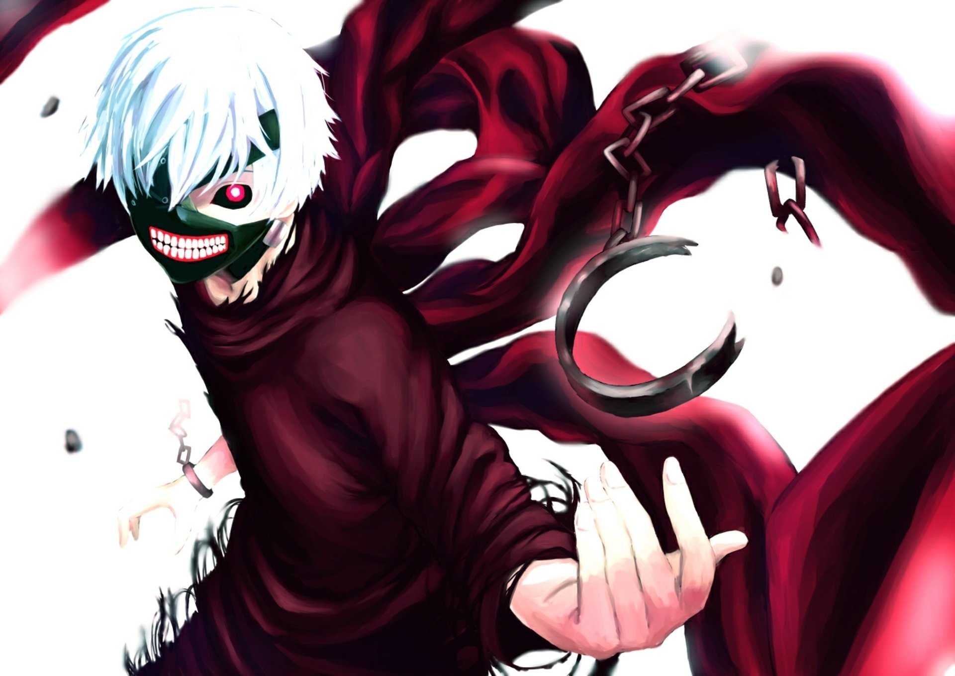 Download Ken Kaneki Anime Tokyo Ghoul:re HD Wallpaper by こさき。