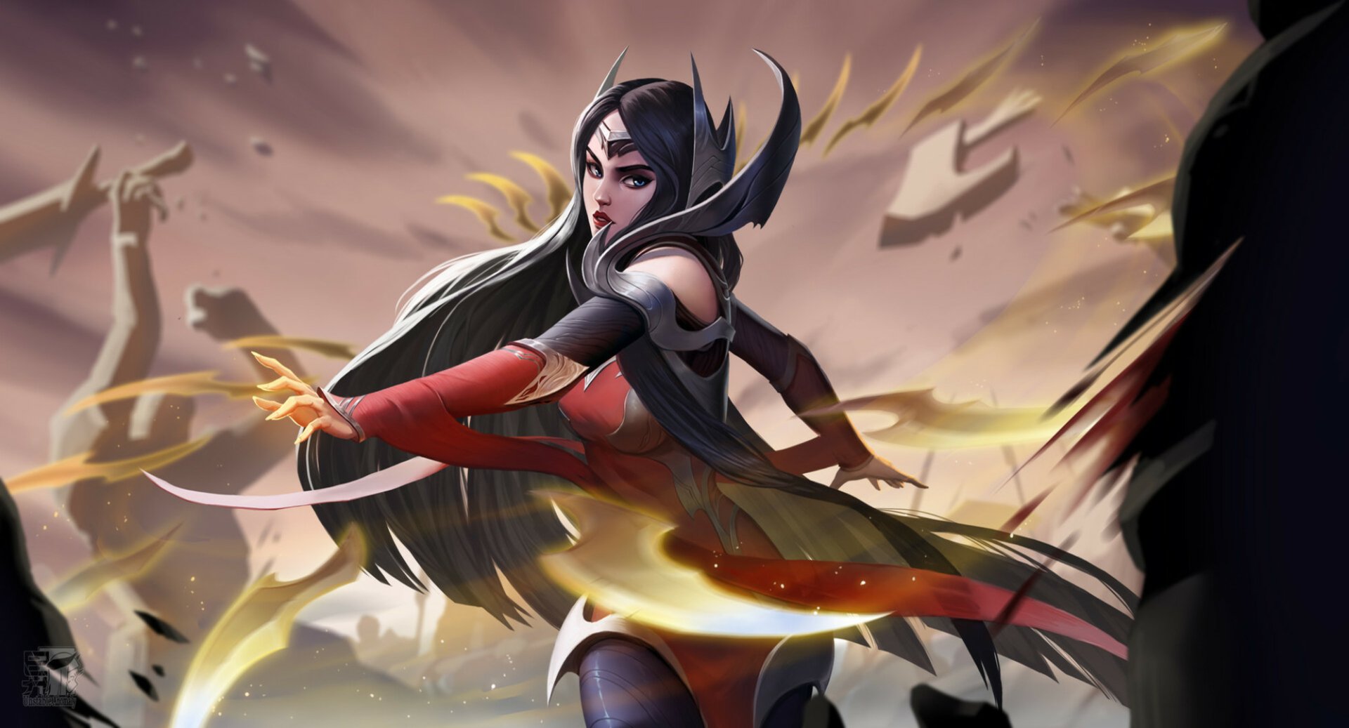 Download Irelia (League Of Legends) Video Game League Of Legends HD Wallpaper by Unstable Anomaly