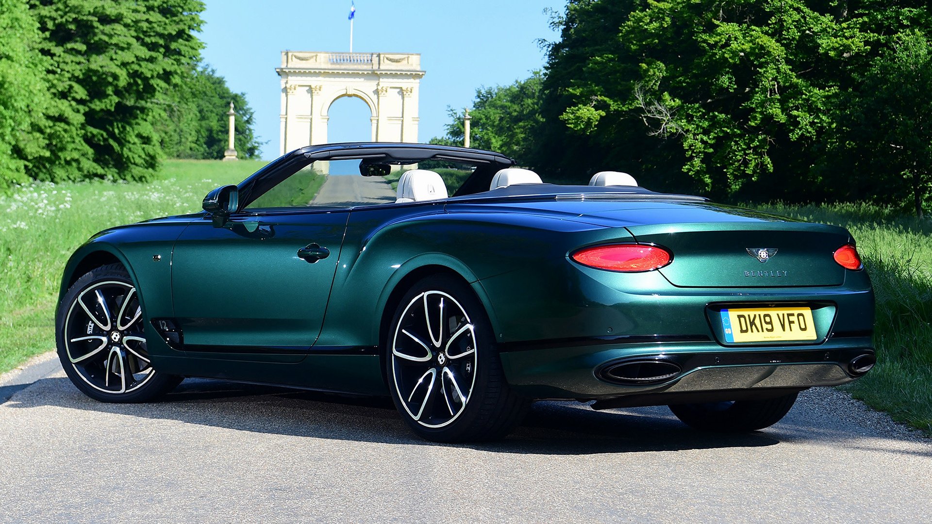 Download Car Green Car Grand Tourer Bentley Continental GT Convertible ...