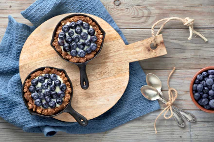 still life tartlet blueberry berry food dessert HD Desktop Wallpaper | Background Image
