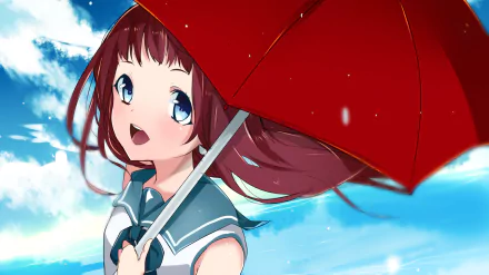Manaka Mukaido Anime Nagi no Asukara HD Desktop Wallpaper | Background Image