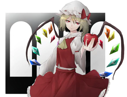 Flandre Scarlet Anime Touhou HD Desktop Wallpaper | Background Image