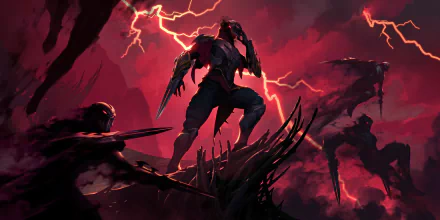 ninja Zed (League Of Legends) video game Legends of Runeterra HD Desktop Wallpaper | Background Image