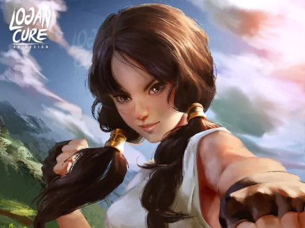 Videl (Dragon Ball) Anime Dragon Ball Z HD Desktop Wallpaper | Background Image
