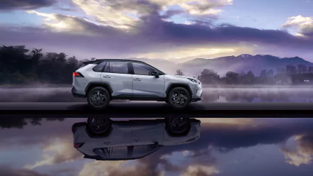 vehicle Toyota RAV4 Hybrid HD Desktop Wallpaper | Background Image